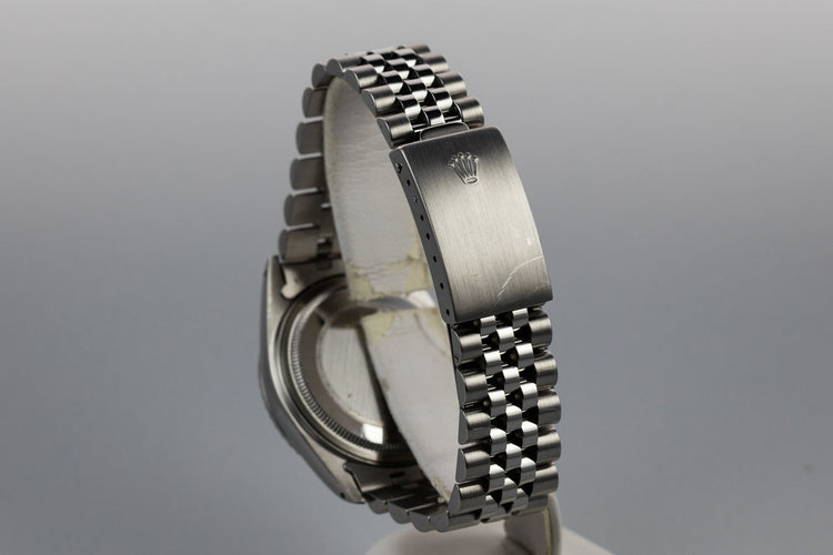 1983 Rolex DateJust 16030 black dial with Box and Papers