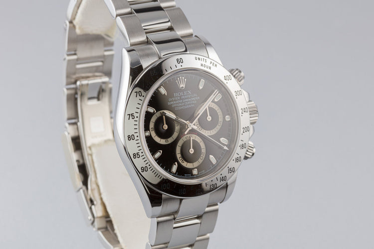 2007 Rolex Daytona 116520 Black Dial Box, Booklets & Warranty Card