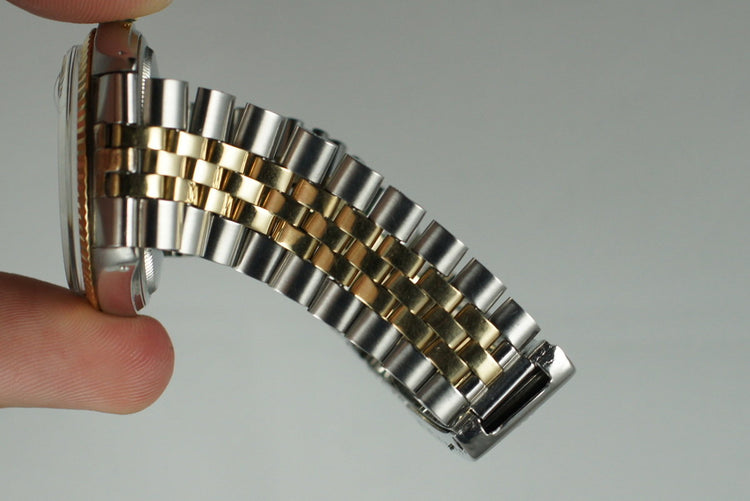 1972 Rolex Two Tone DateJust 1601 Champagne Sigma Dial