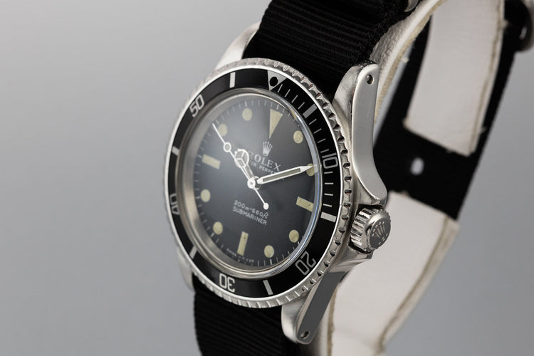 1967 Rolex Submariner 5513 with Meters First Dial