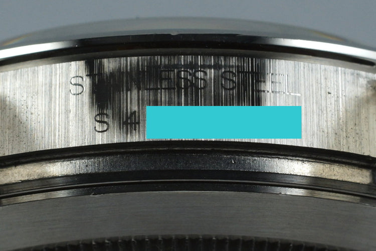 1993 Rolex SS Zenith Daytona 16520 Black Patrizzi Dial