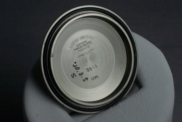 1970 Rolex Submariner 5513 with Serif Dial