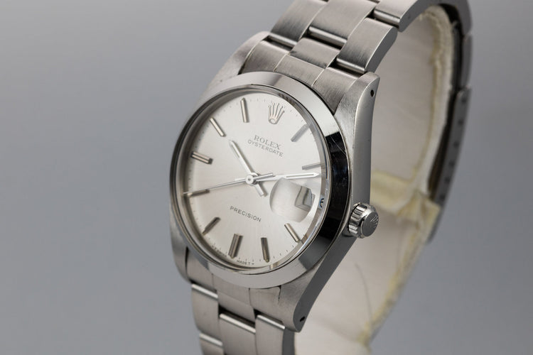 1984 Rolex OysterDate Precision 6694 Manual Wind