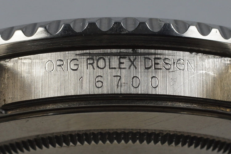 1991 Rolex GMT 16700