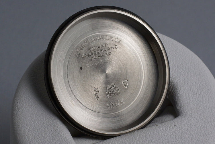 1969 Rolex WG Day-Date 1803 Silver Dial with RSC Papers