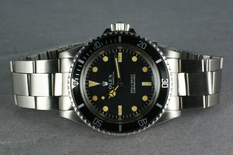 Rolex Submariner Dial 5513 Meters First