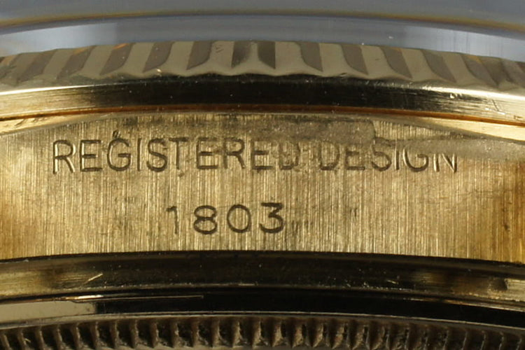 1972 Rolex Vintage 18K YG President 1803
