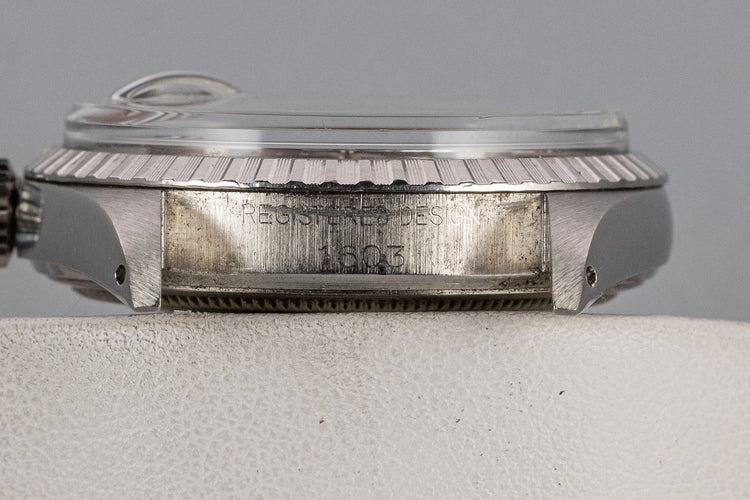 1972 Rolex DateJust 1603 with Grey Linen Sigma Dial