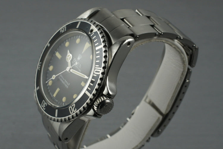 1967 Rolex Submariner 5513 Meters First