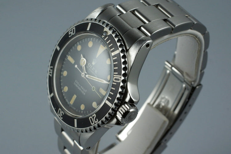 1968 Rolex Submariner 5513 Meters First