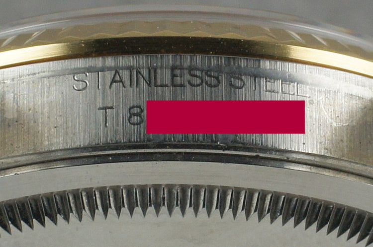 1995 Rolex 18K/SS DateJust 16233 with Papers