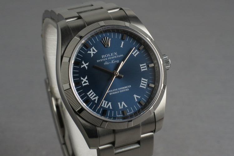2006 Rolex Air-King 114210 with Box and Papers