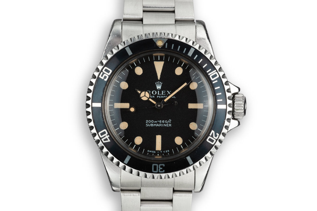HQ Milton - 1969 Rolex Submariner 5513 with Meters First Dial