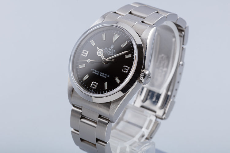 1999 Rolex Explorer 14270 "Swiss Only" Dial