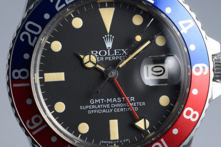 1983 Rolex GMT 16750 Matte Dial