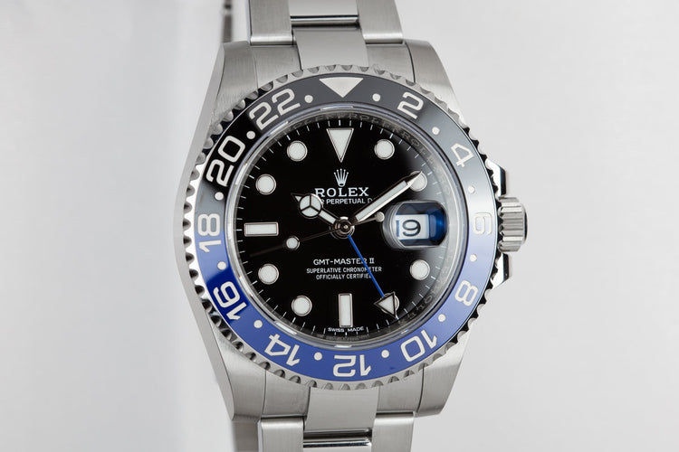 2017 Rolex GMT-Master II 116710BLNR with Box and Papers