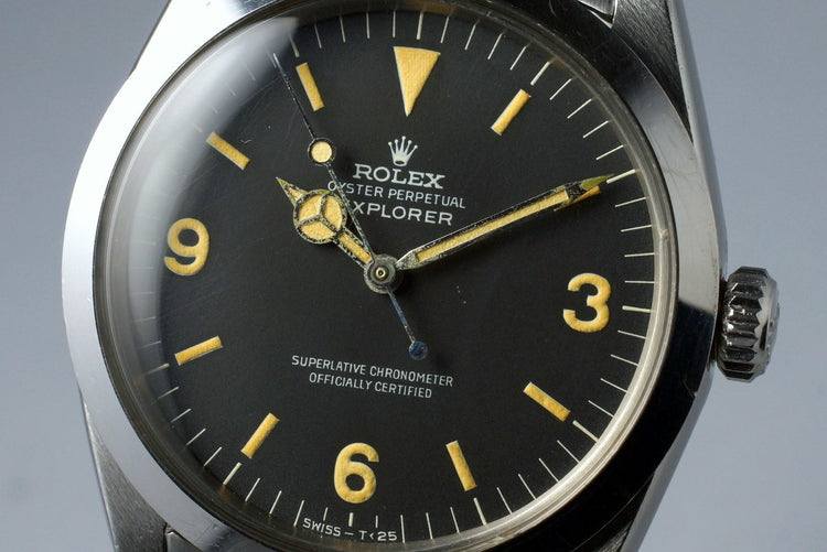 1967 Rolex Explorer 1 1016 with Box and Punched Papers