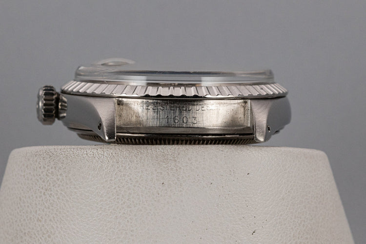 1974 Rolex DateJust 1603 Silver Dial