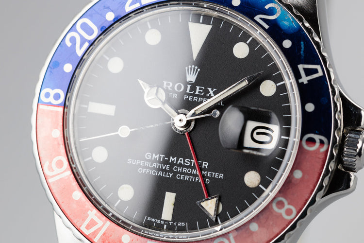 1971 Rolex GMT-Master 1675 with "Pepsi" Bezel