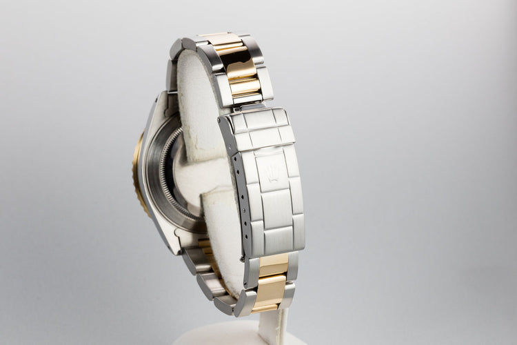 1991 Rolex Two-Tone Submariner Serti Dial with Box and Papers