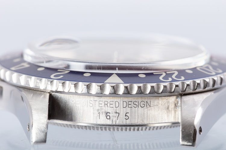 1972 Vintage Rolex GMT-Master 1675 Mk IV Dial