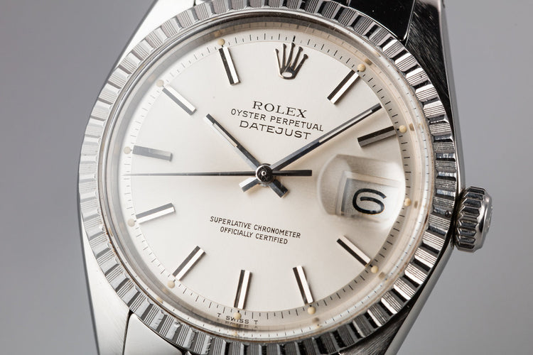 1975 Rolex DateJust 1603 Silver Dial
