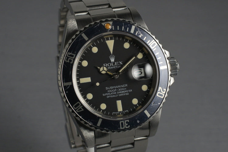 1982 Rolex Submariner 16800