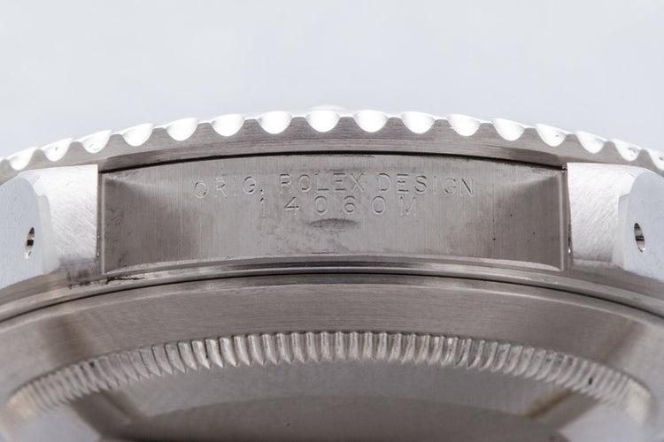 2006 Rolex Submariner 14060M 4 Line Dial