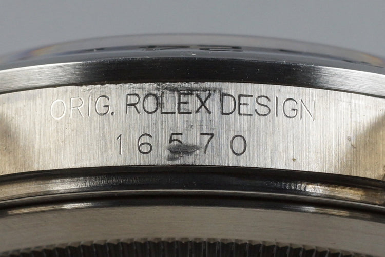 1997 Rolex Explorer II 16570 White Dial