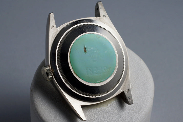 1995 Rolex WG Day-Date 18239 Silver Dial