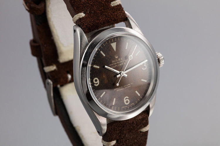 1966 Rolex Explorer 1016 with Tropical Gilt Dial