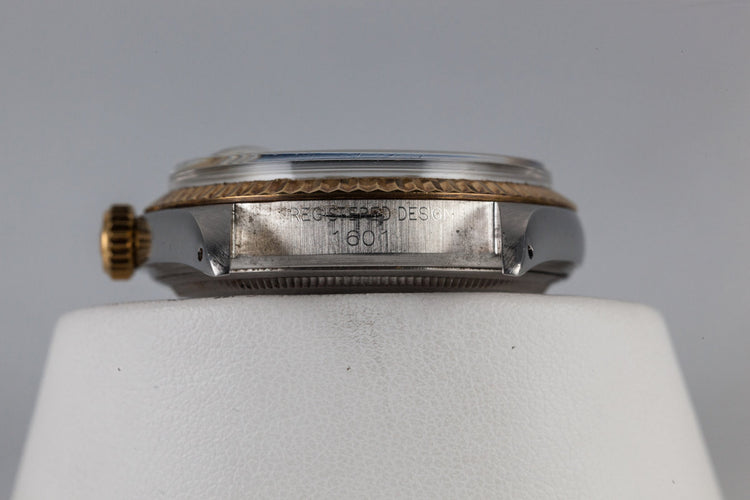 1970 Rolex Two Tone DateJust 1601 Wideboy