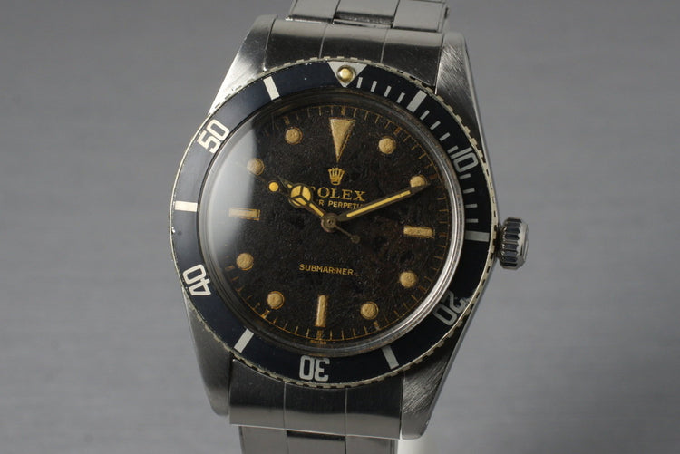 1962 Rolex Submariner 5508 Tropical Dial