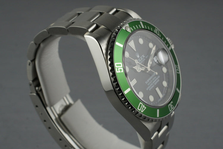 2007 Rolex Submariner 16610V with Box and Papers