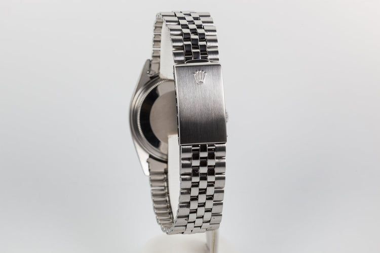 1972 Rolex Datejust 1601 Silver Dial with Box and Papers