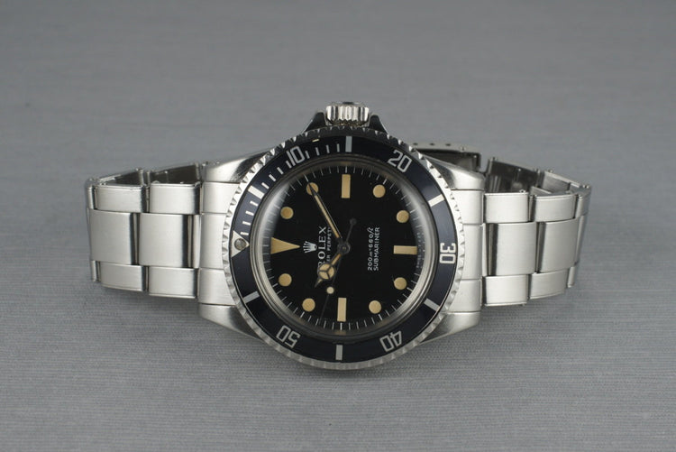1968 Rolex Submariner 5513 Meters First