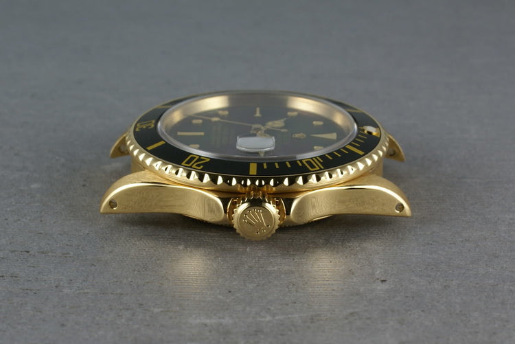 1984 Submariner 18K 16808 with Black Nipple Dial