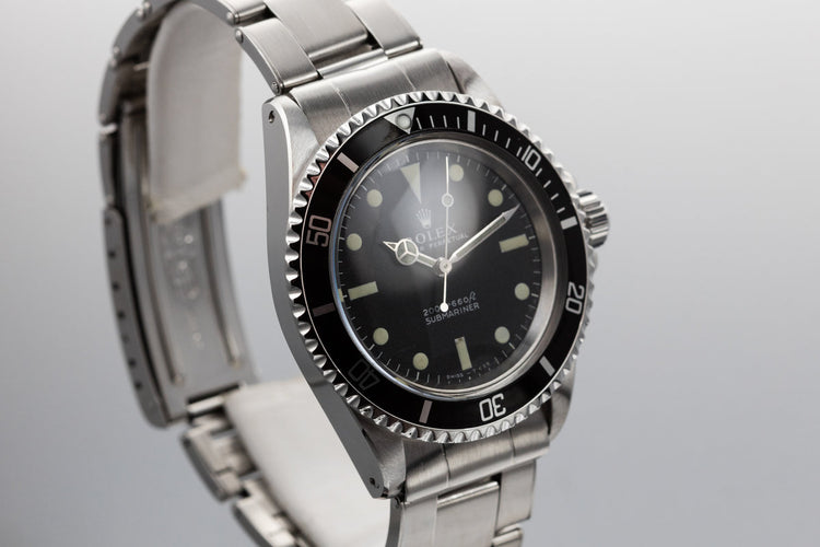 1967 Rolex Submariner 5513 with Service Papers