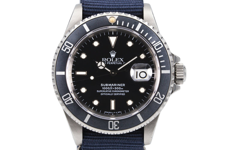 1991 Rolex Submariner 16610