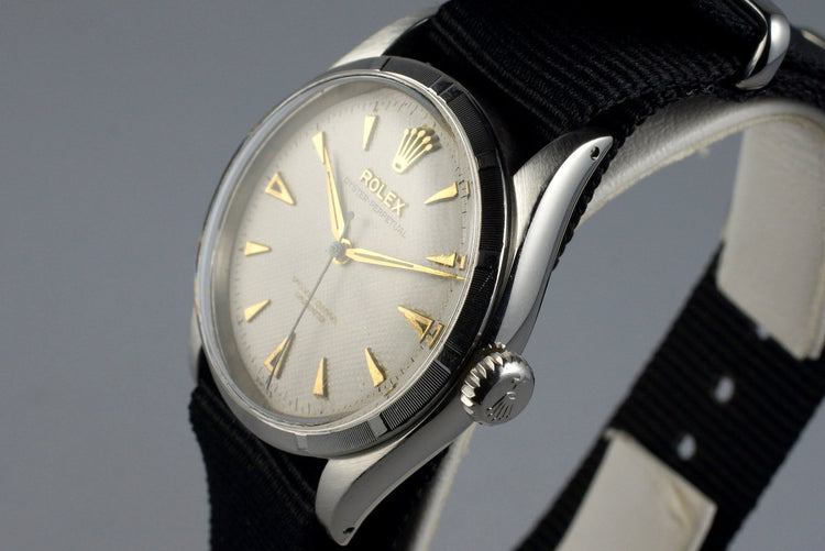 1954 Rolex Oyster Perpetual 6285 Cream Waffle Dial