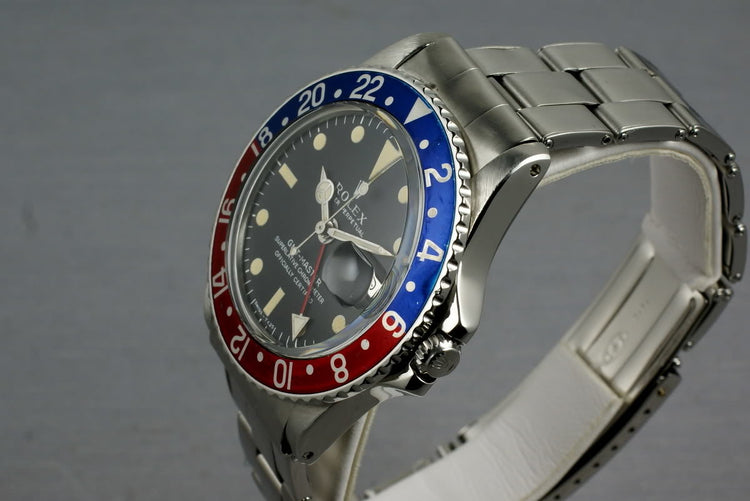 Rolex GMT 1675 with Mark 1 Dial