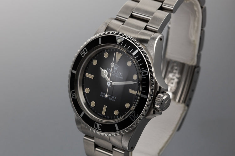 1979 Rolex Submariner 5513 with Service Dial and Hands