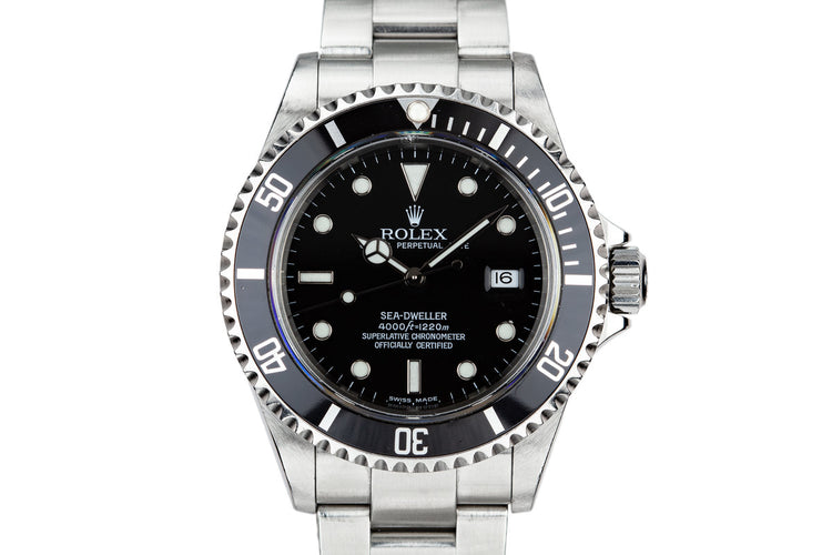 2003 Rolex Sea-Dweller 16600 with Box and Papers