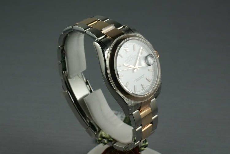 Rolex Datejust Rose Gold and Steel 116201