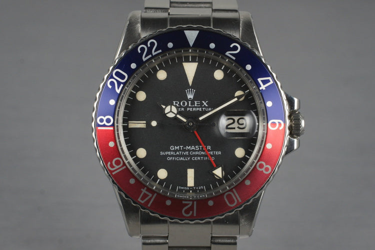 1970 Rolex GMT 1675