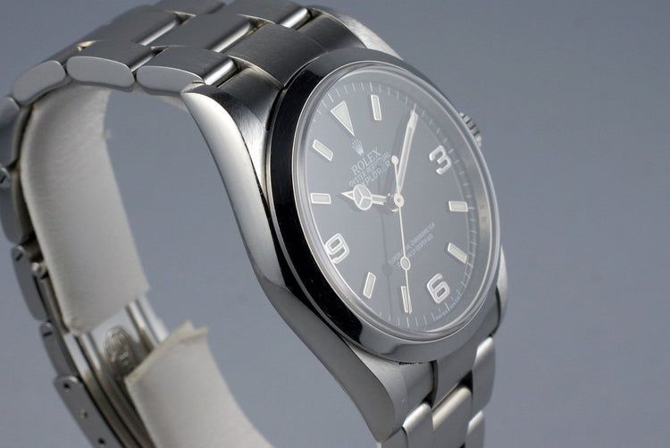 2007 Rolex Explorer 114270 with Box and Papers