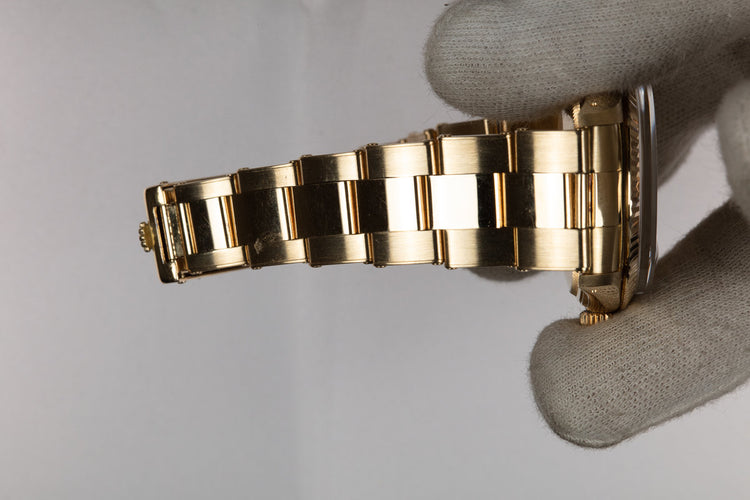 1981 Rolex 14K YG Date 15037 with Champagne Dial