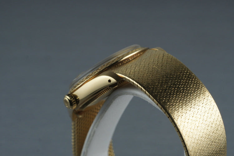 1982 Rolex Solid 18K Date 1514 with Rare Rolex Band