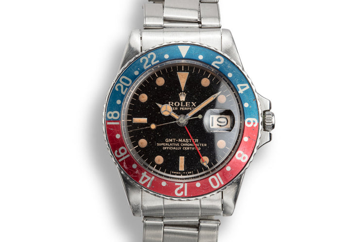 1966 Rolex GMT-Master 1675 Gilt Dial