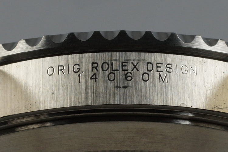 2010 Rolex Submariner 14060M with 4 Line Dial
